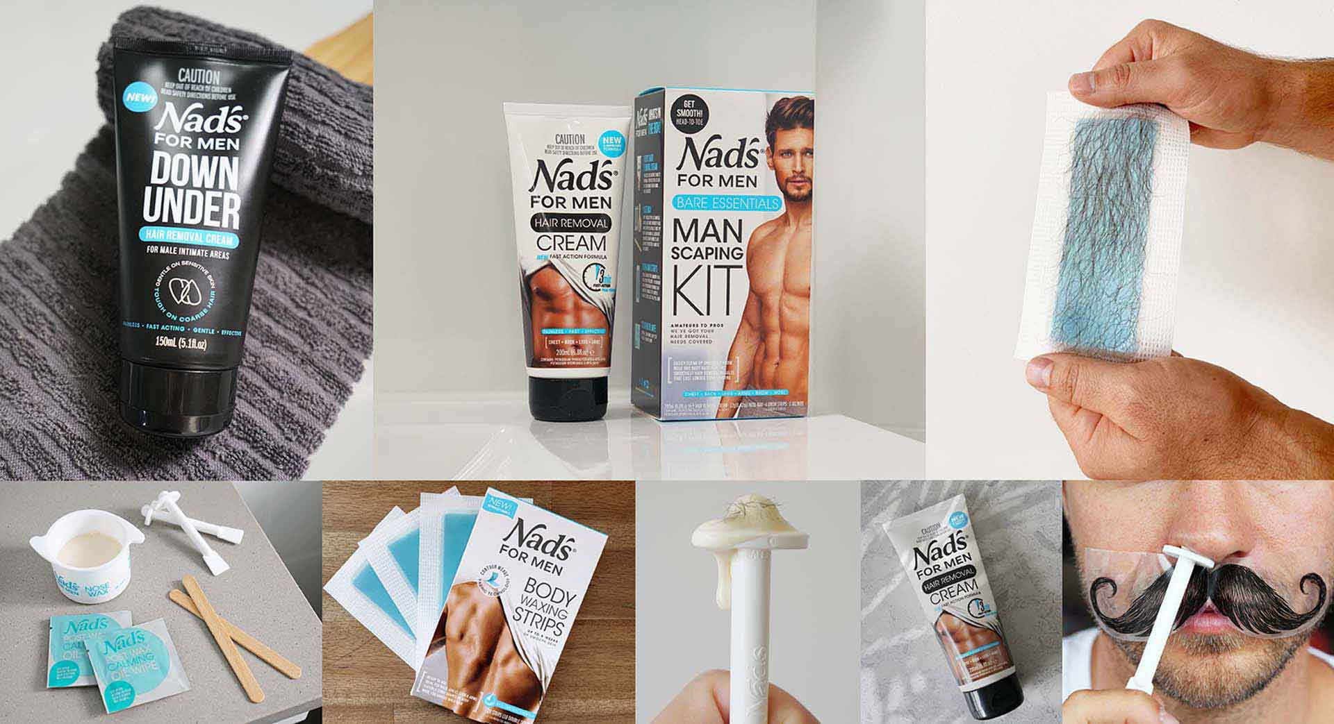 Nad's for Men Hair Removal Products | Sue Ismiel and Daughters